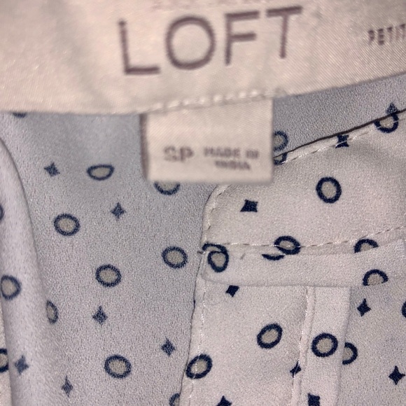 Loft Blouse Long Sleeve Blouse Career - Picture 5 of 6